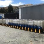 Chatoyer XR5 Collapsible Bund with IBCs and drums