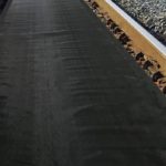 Chatoyer track matting on rail